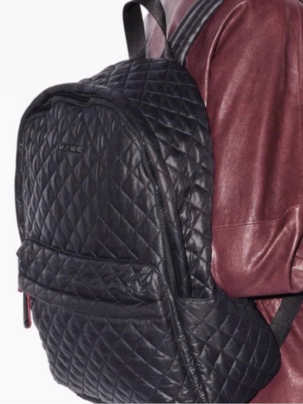 LARGE MZ Wallace black backpack